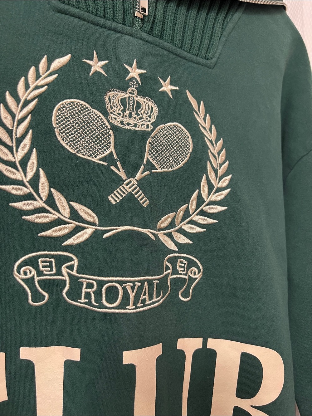 Fashion Nova Members Only Royal Club Sweatshirt -Small - Picture 5 of 9